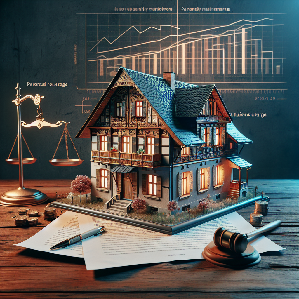 Immobilienerbschaft und Berechnung des Elternunterhalts.